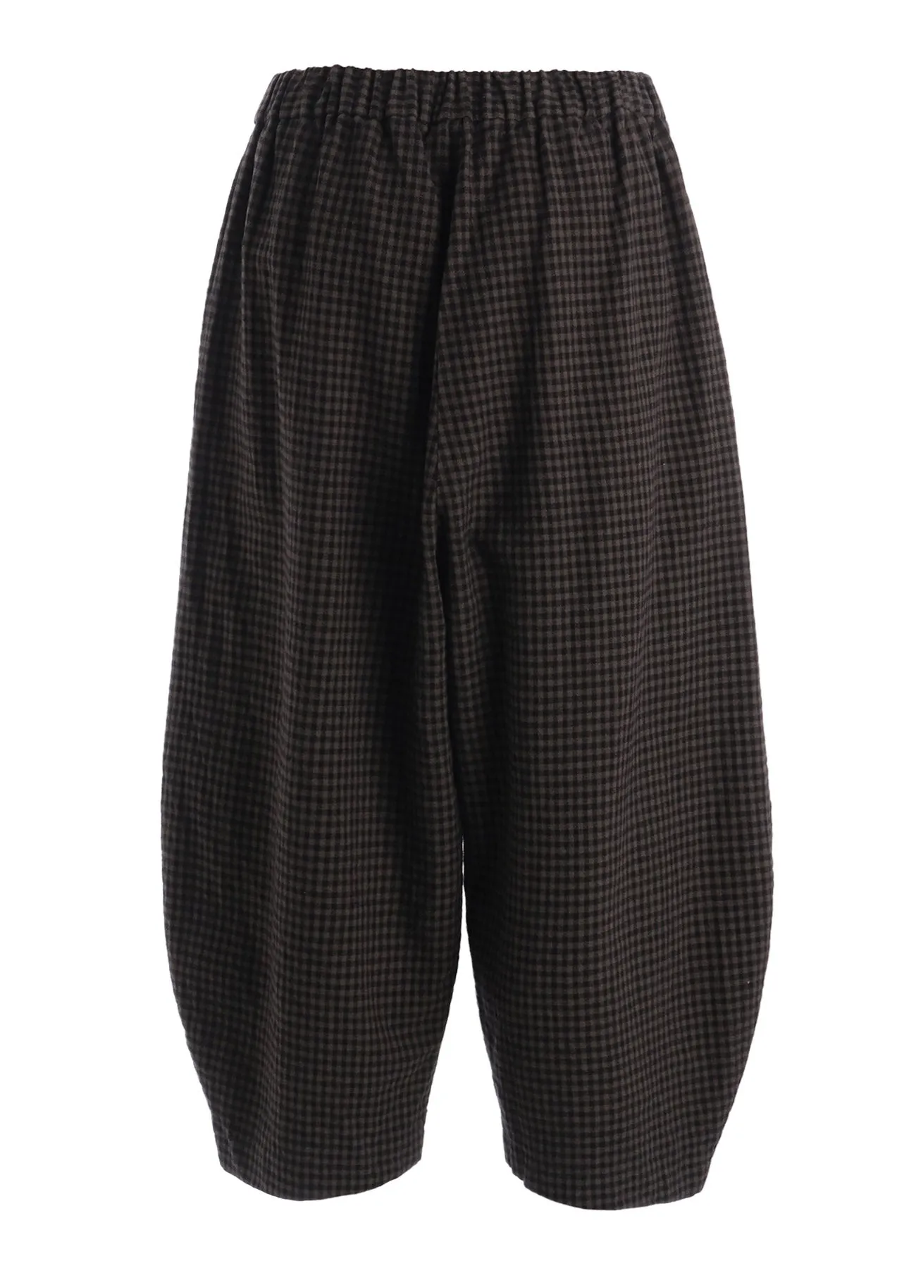 COTTON LINEN TUCK PANTS sold by Yohji Yamamoto product image thumbnail 4