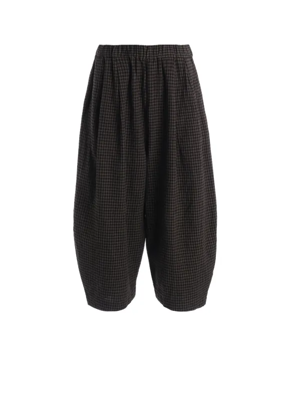 COTTON LINEN TUCK PANTS sold by Yohji Yamamoto