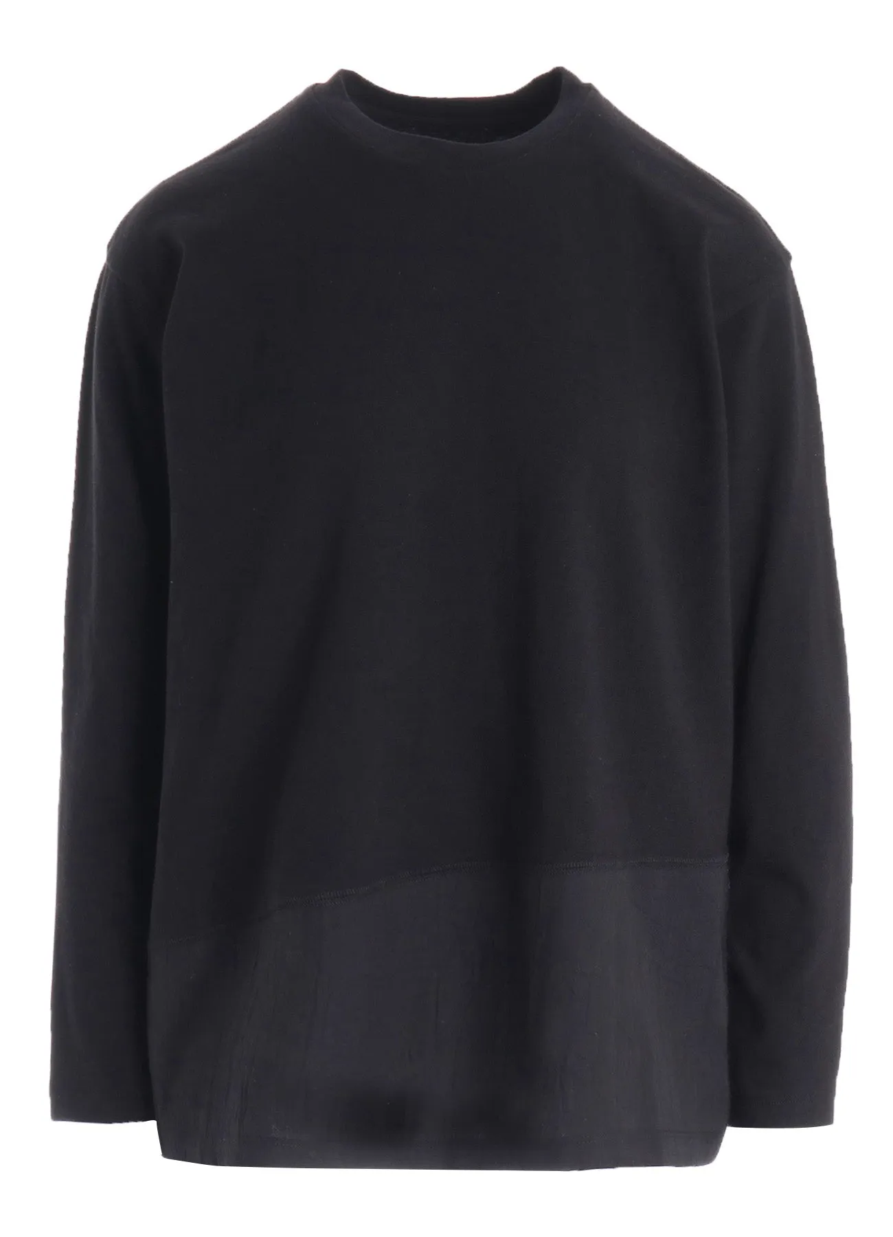 COTTON RAYON JERSEY PULLOVER SHIRT (L) sold by Yohji Yamamoto product image thumbnail 2