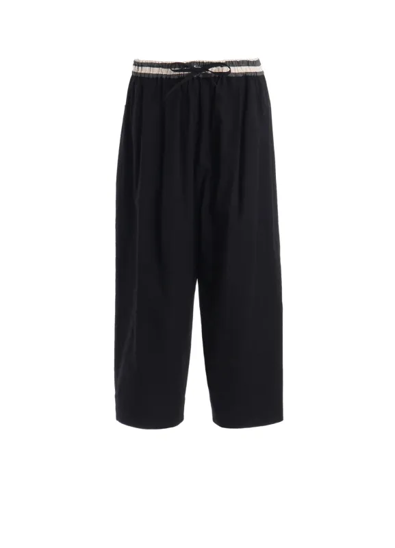 COTTON WASHER PANTS (M) sold by Yohji Yamamoto