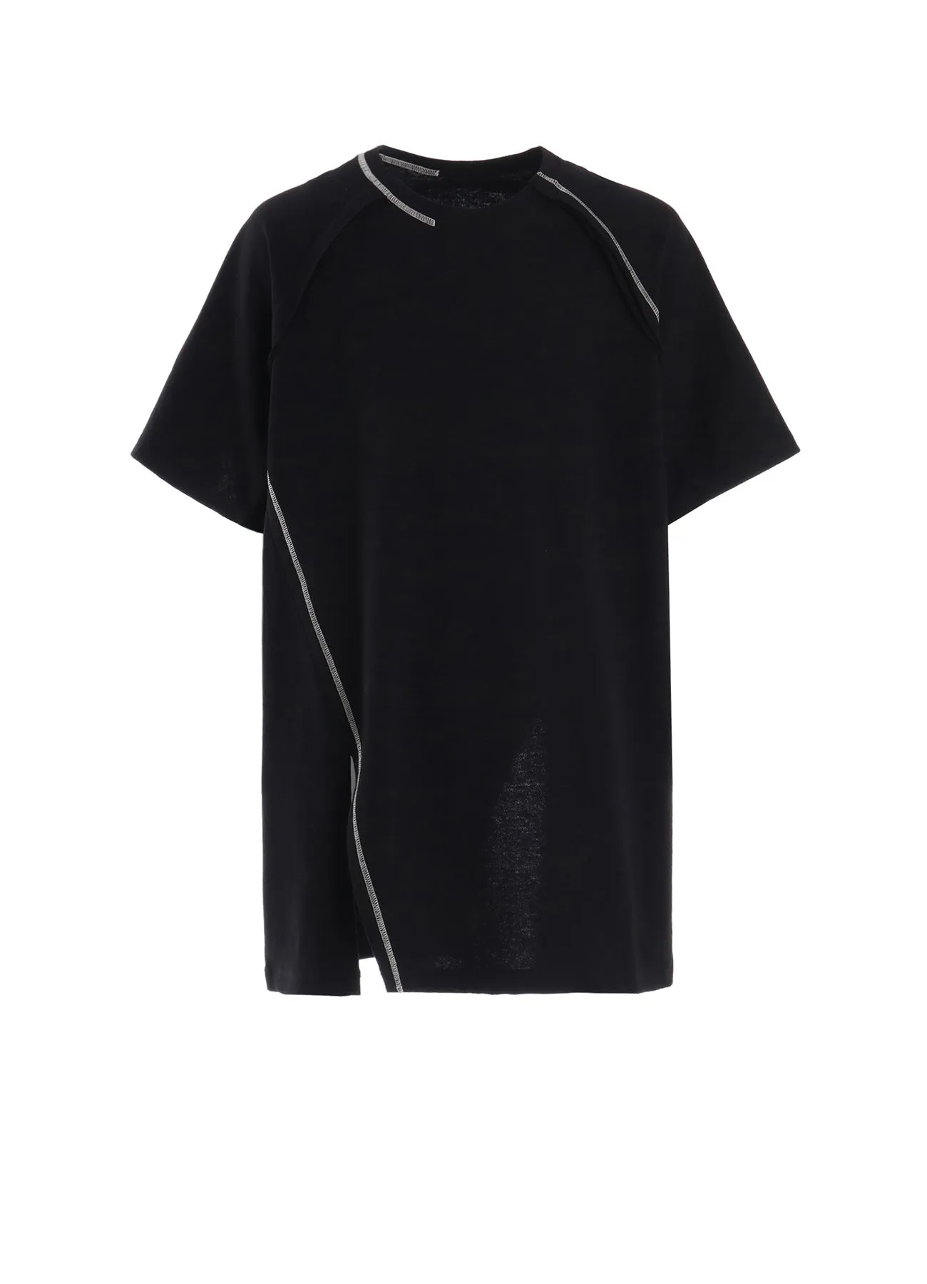 SLUB JERSEY RAGLAN SHORT-SLEEVE T-SHIRT sold by Yohji Yamamoto