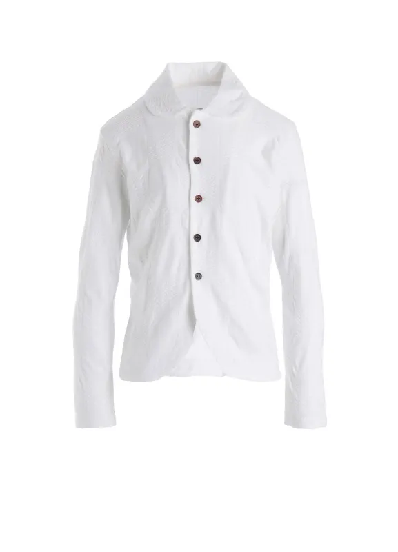 BLOCK TUCK JQ 5-BUTTON CARDIGAN sold by Yohji Yamamoto