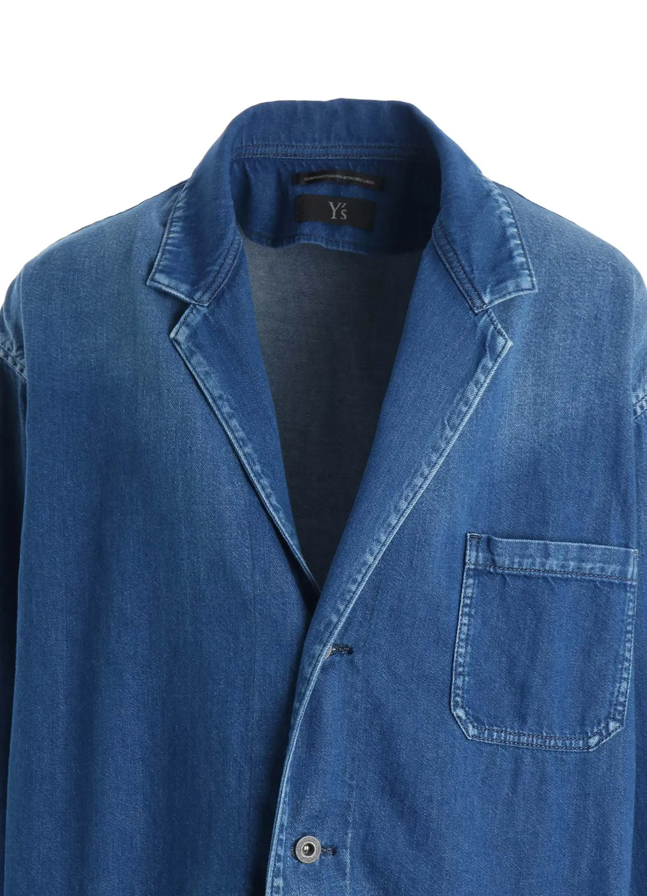 8OZ SPOTTED DENIM WORK JACKET sold by Yohji Yamamoto product image thumbnail 5