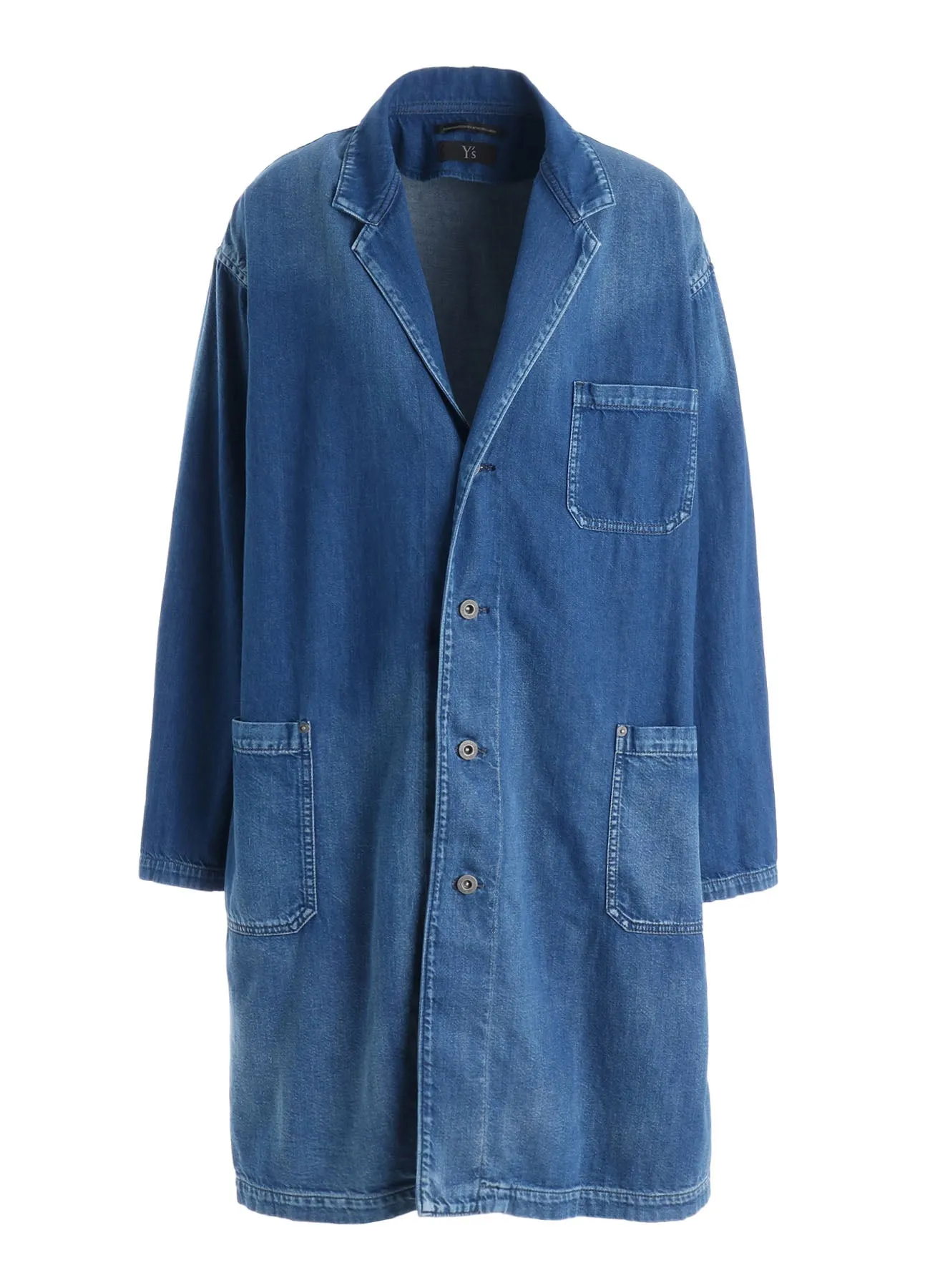 8OZ SPOTTED DENIM WORK JACKET sold by Yohji Yamamoto product image thumbnail 2
