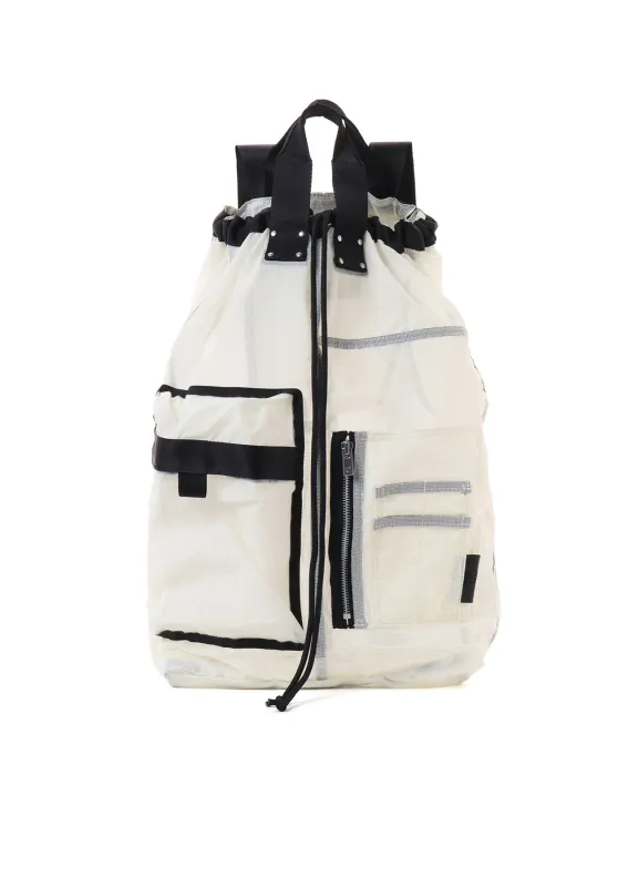 SHEER RIPSTOP NYLON BACKPACK made by Yohji Yamamoto