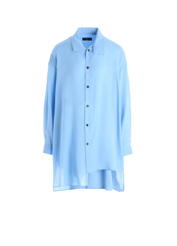 CELLULOSE LAWN UNBALANCED BIG BLOUSE sold by Yohji Yamamoto