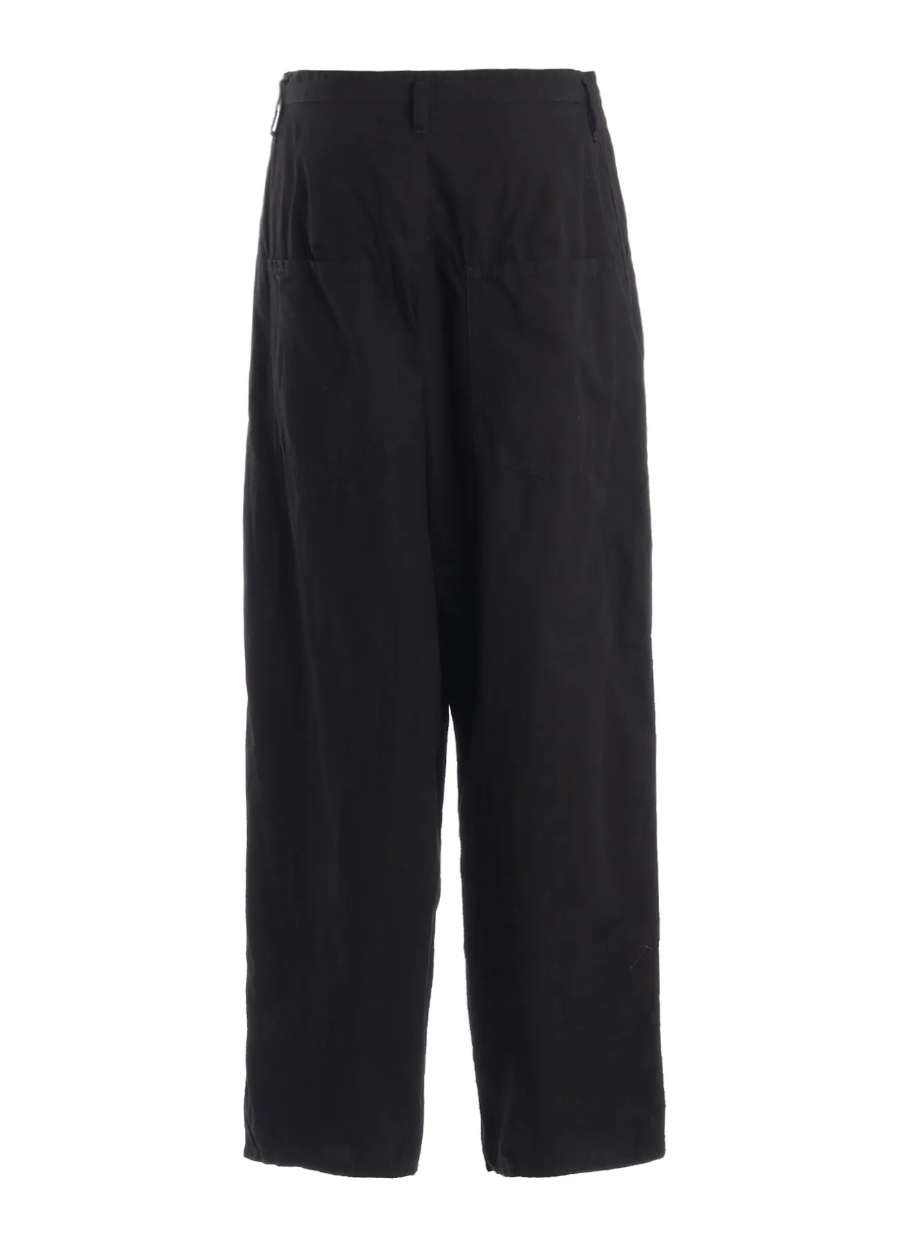 COTTON TYPEWRITER WORK PANTS sold by Yohji Yamamoto product image thumbnail 4