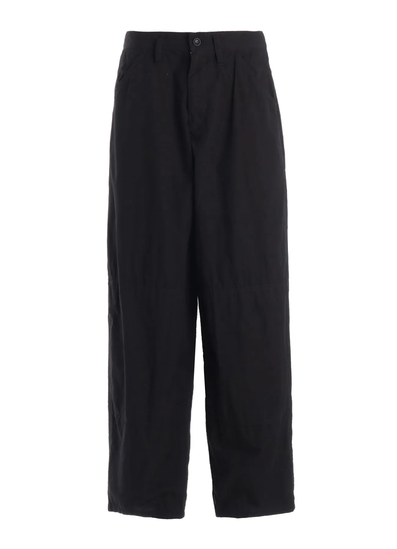 COTTON TYPEWRITER WORK PANTS sold by Yohji Yamamoto product image thumbnail 2