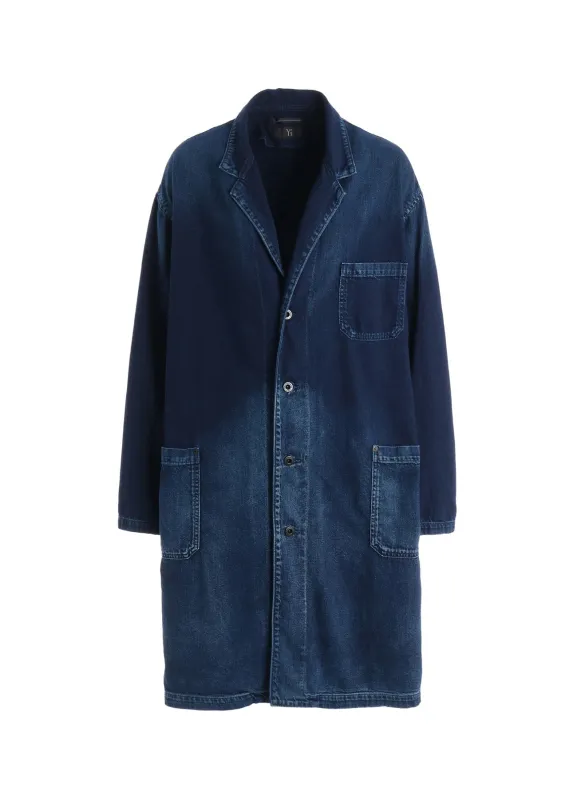 8OZ SPOTTED DENIM WORK JACKET made by Yohji Yamamoto