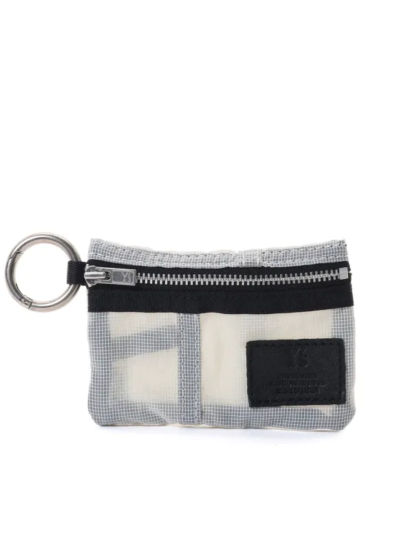 SHEER RIPSTOP NYLON POUCH made by Yohji Yamamoto