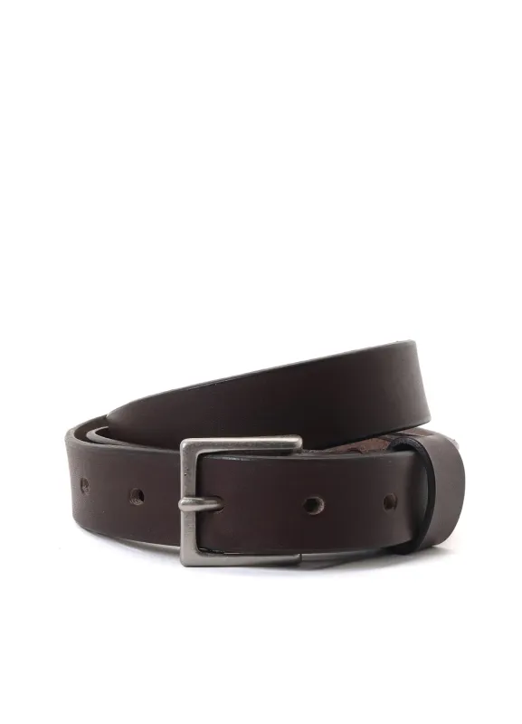 25mm LEATHER BELT made by Yohji Yamamoto