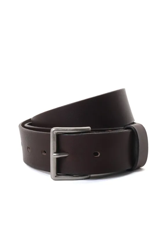 35mm LEATHER BELT made by Yohji Yamamoto