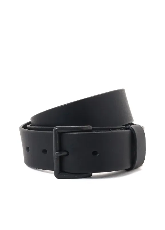 35mm LEATHER BELT made by Yohji Yamamoto