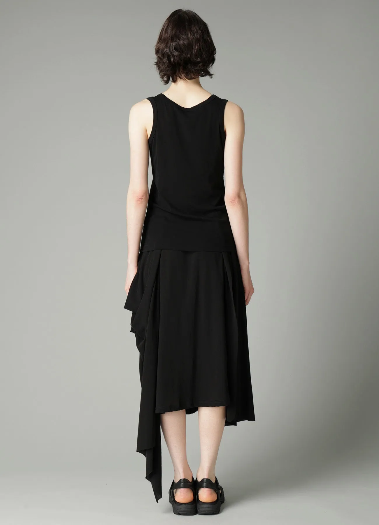 HIGH TWISTED SINGLE JERSEY TANK TOP sold by Yohji Yamamoto product image thumbnail 3