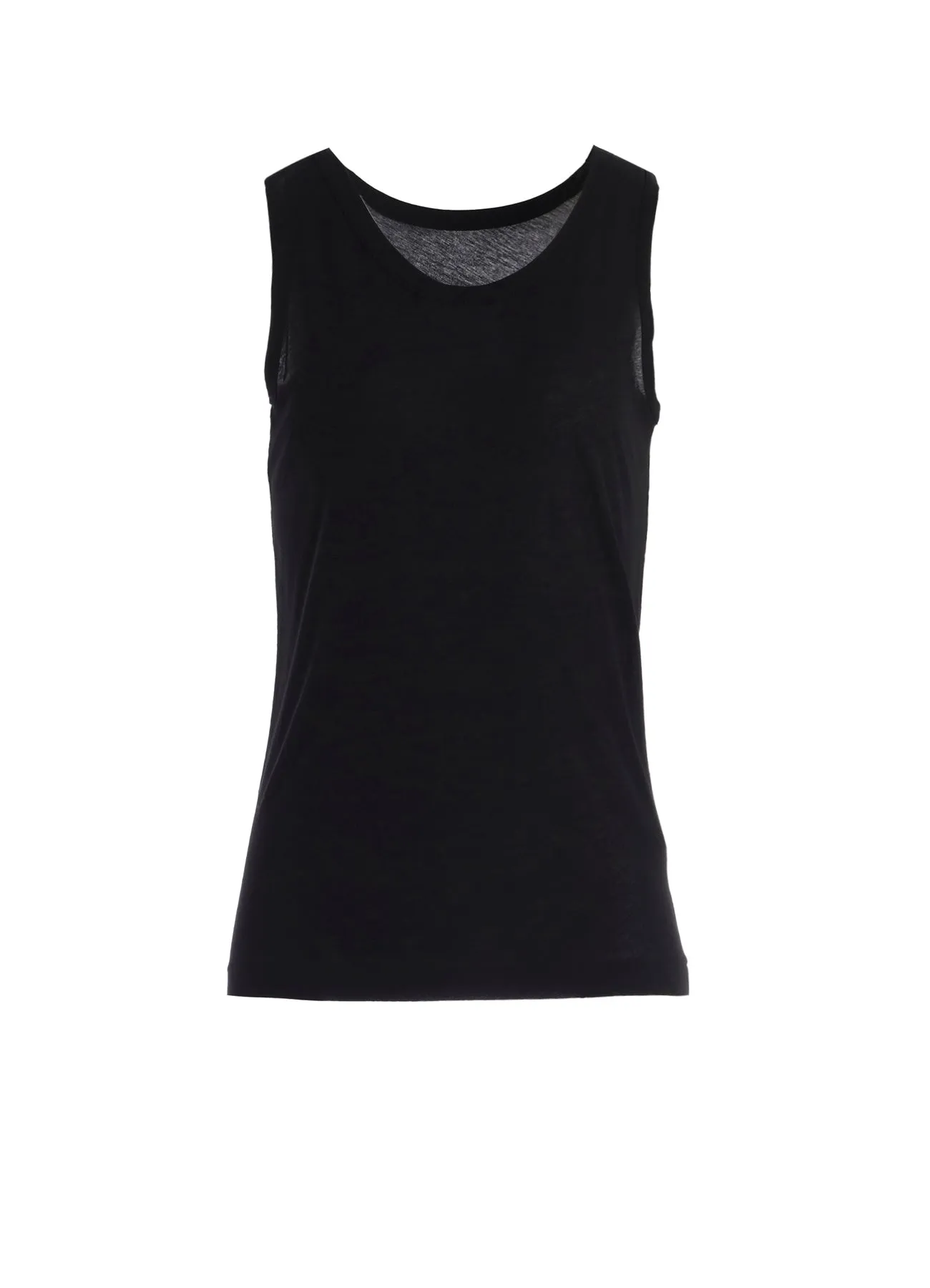 HIGH TWISTED SINGLE JERSEY TANK TOP sold by Yohji Yamamoto