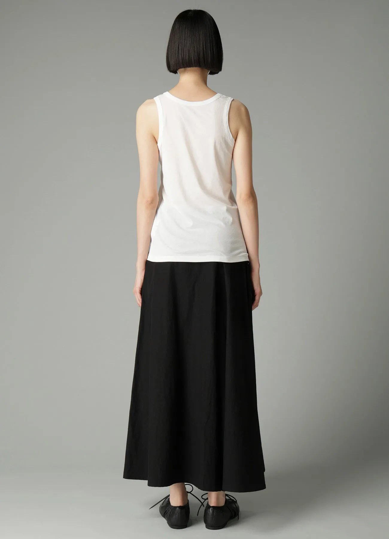 HIGH TWISTED SINGLE JERSEY TANK TOP sold by Yohji Yamamoto product image thumbnail 5