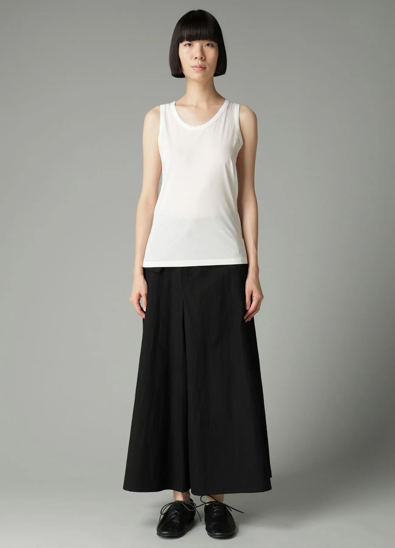 HIGH TWISTED SINGLE JERSEY TANK TOP sold by Yohji Yamamoto product image thumbnail 3