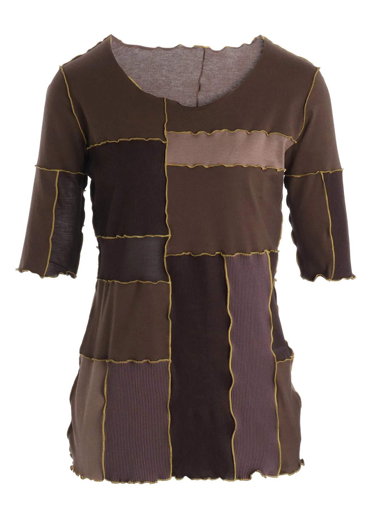 PATCHWORK PATCHWORK T-SHIRT sold by Yohji Yamamoto product image thumbnail 2