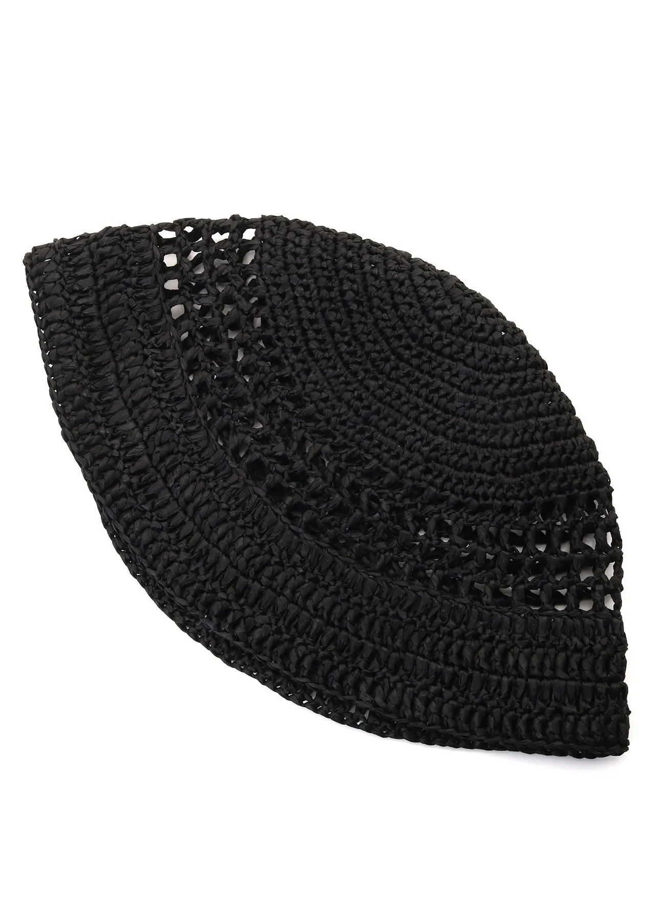 PAPER YARN CROCHET HAT sold by Yohji Yamamoto product image thumbnail 3