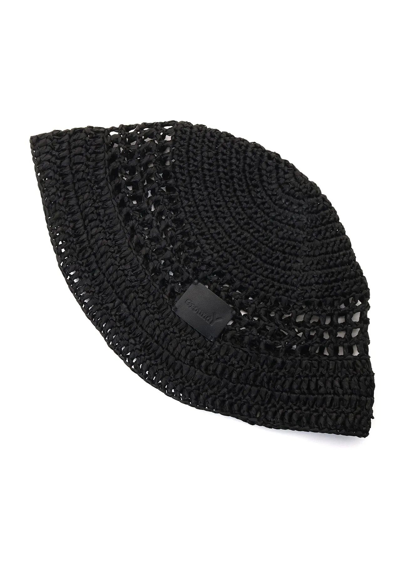 PAPER YARN CROCHET HAT sold by Yohji Yamamoto