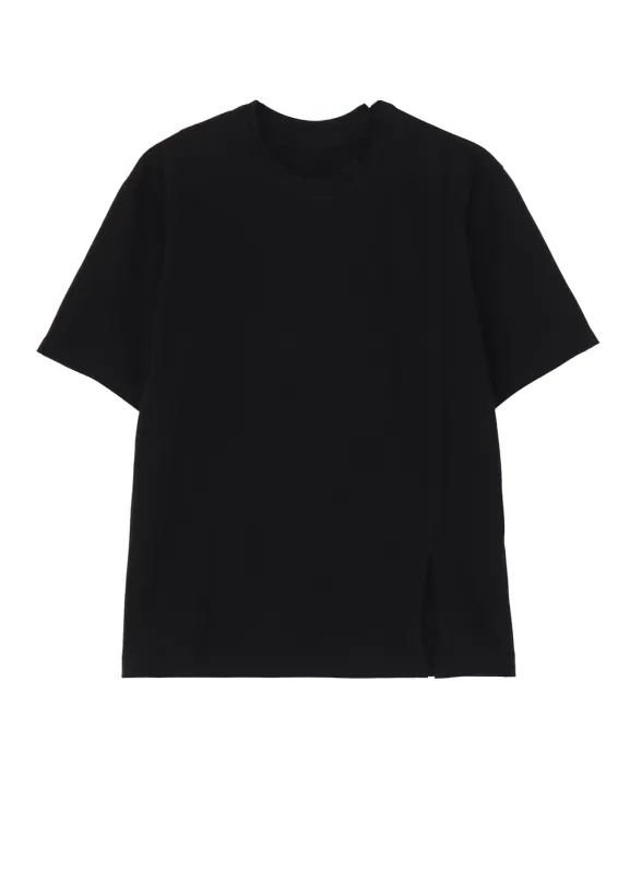 30-/COTTON JERSEY MIX T made by Yohji Yamamoto