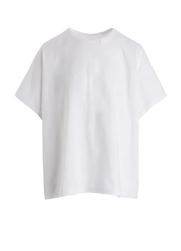 30/1 COMBED ASYMMETRIC COLLAR PULLOVER made by Yohji Yamamoto