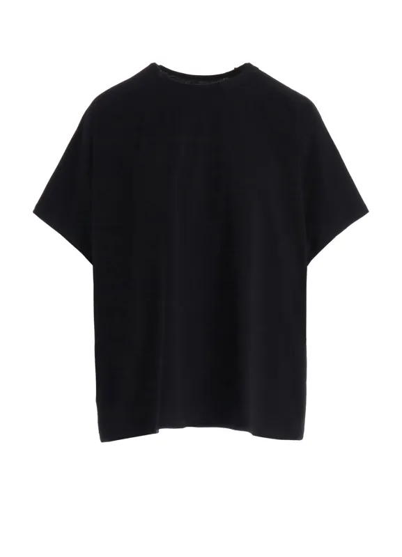 30/1 COMBED ASYMMETRIC COLLAR PULLOVER made by Yohji Yamamoto