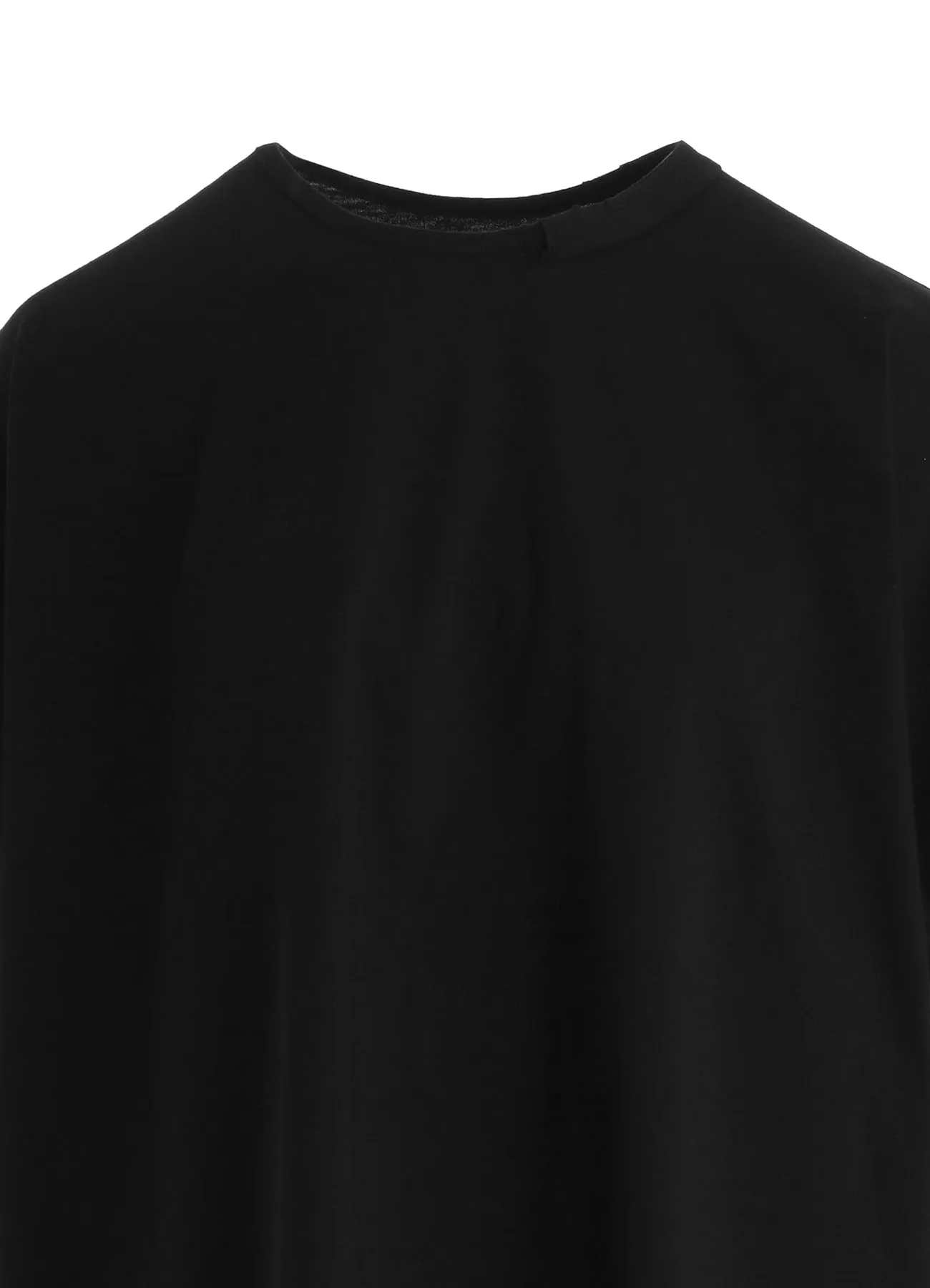 30/1 COMBED ASYMMETRIC COLLAR PULLOVER sold by Yohji Yamamoto product image thumbnail 5