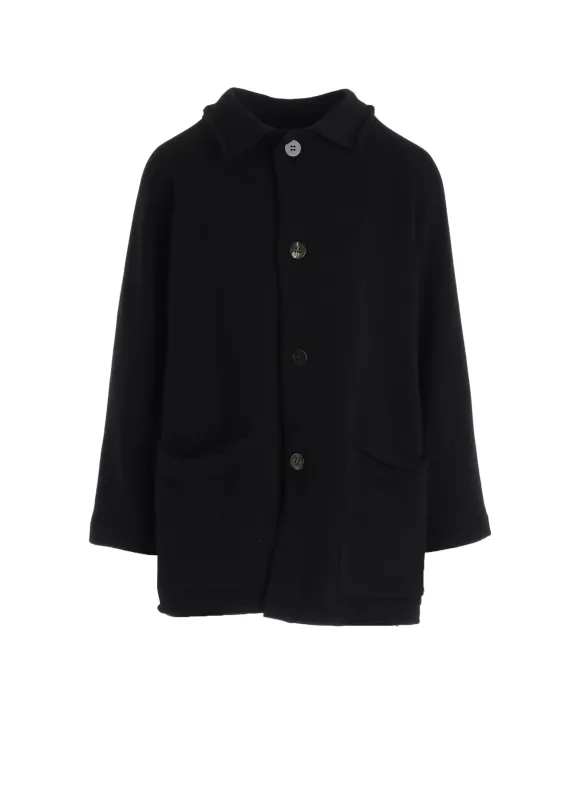 COTTON CELLULOSE FLEECE JACKET made by Yohji Yamamoto