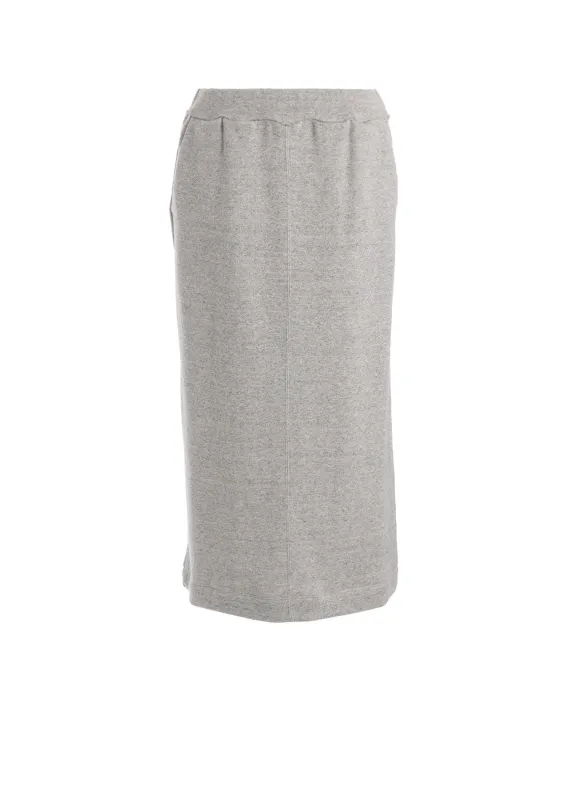 COTTON CELLULOSE FLEECE SKIRT made by Yohji Yamamoto