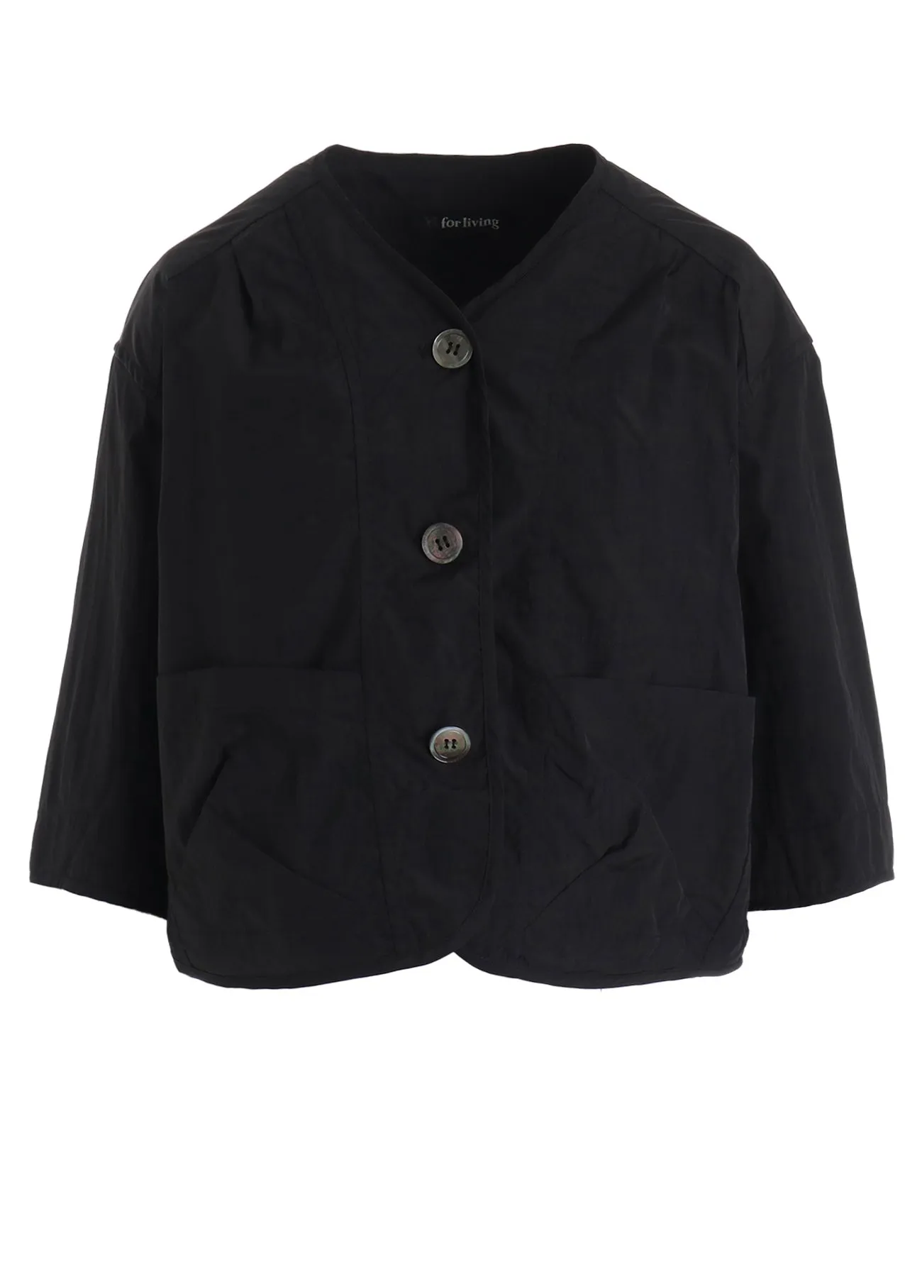 NYLON WASHER SHORT JACKET sold by Yohji Yamamoto product image thumbnail 2