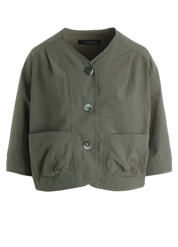 NYLON WASHER SHORT JACKET made by Yohji Yamamoto