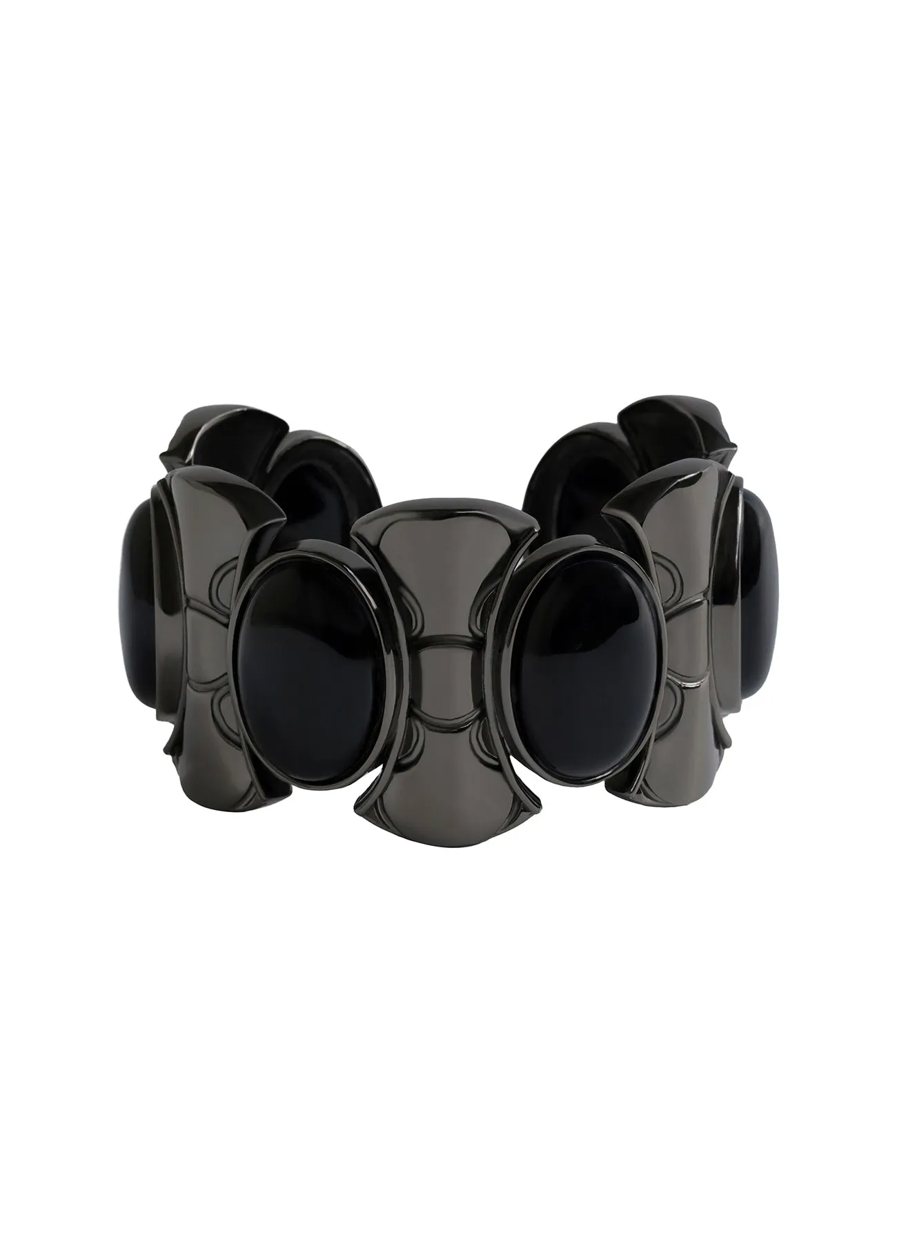 BRASS/ONYX/GM LEGACY BANGLE sold by Yohji Yamamoto product image thumbnail 3