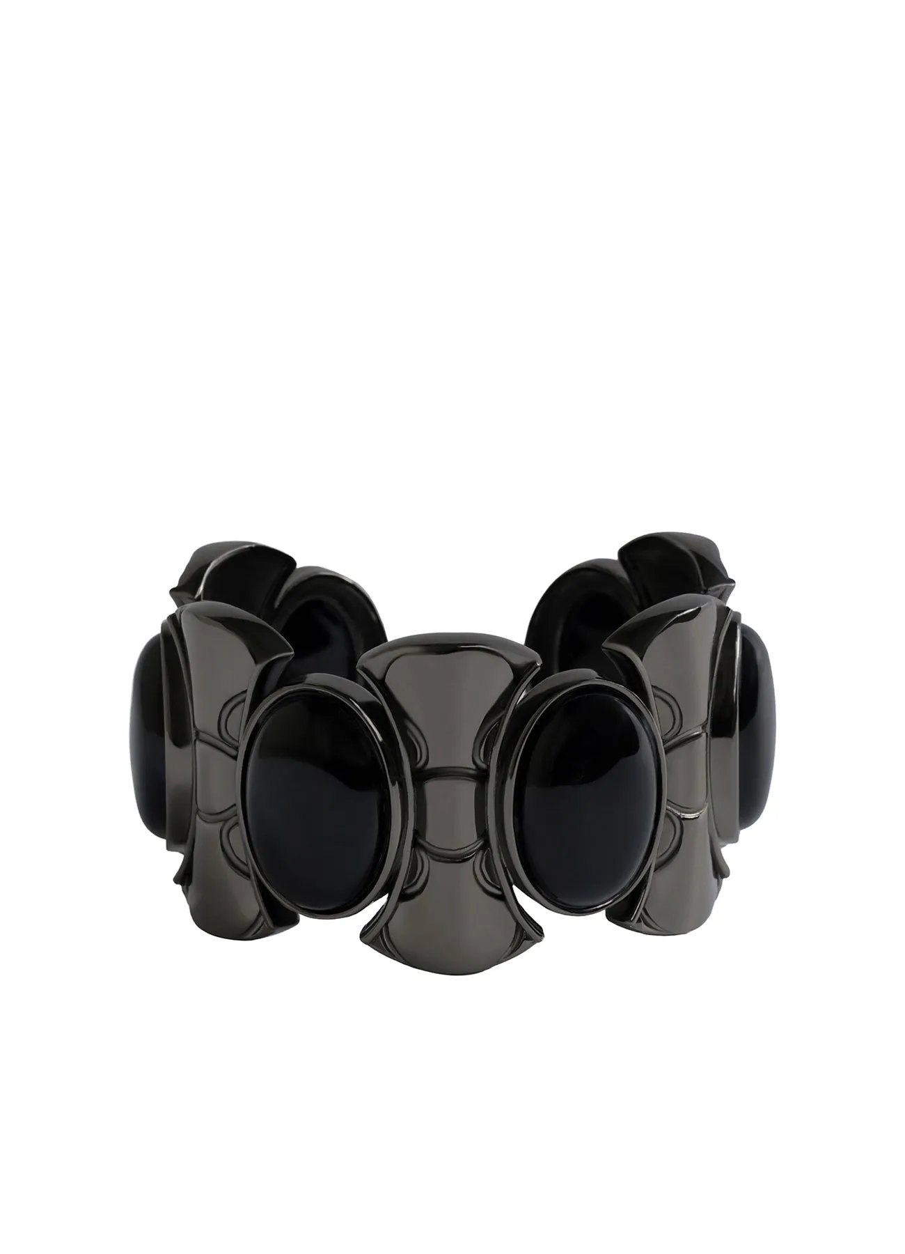 BRASS/ONYX/GM LEGACY BANGLE sold by Yohji Yamamoto