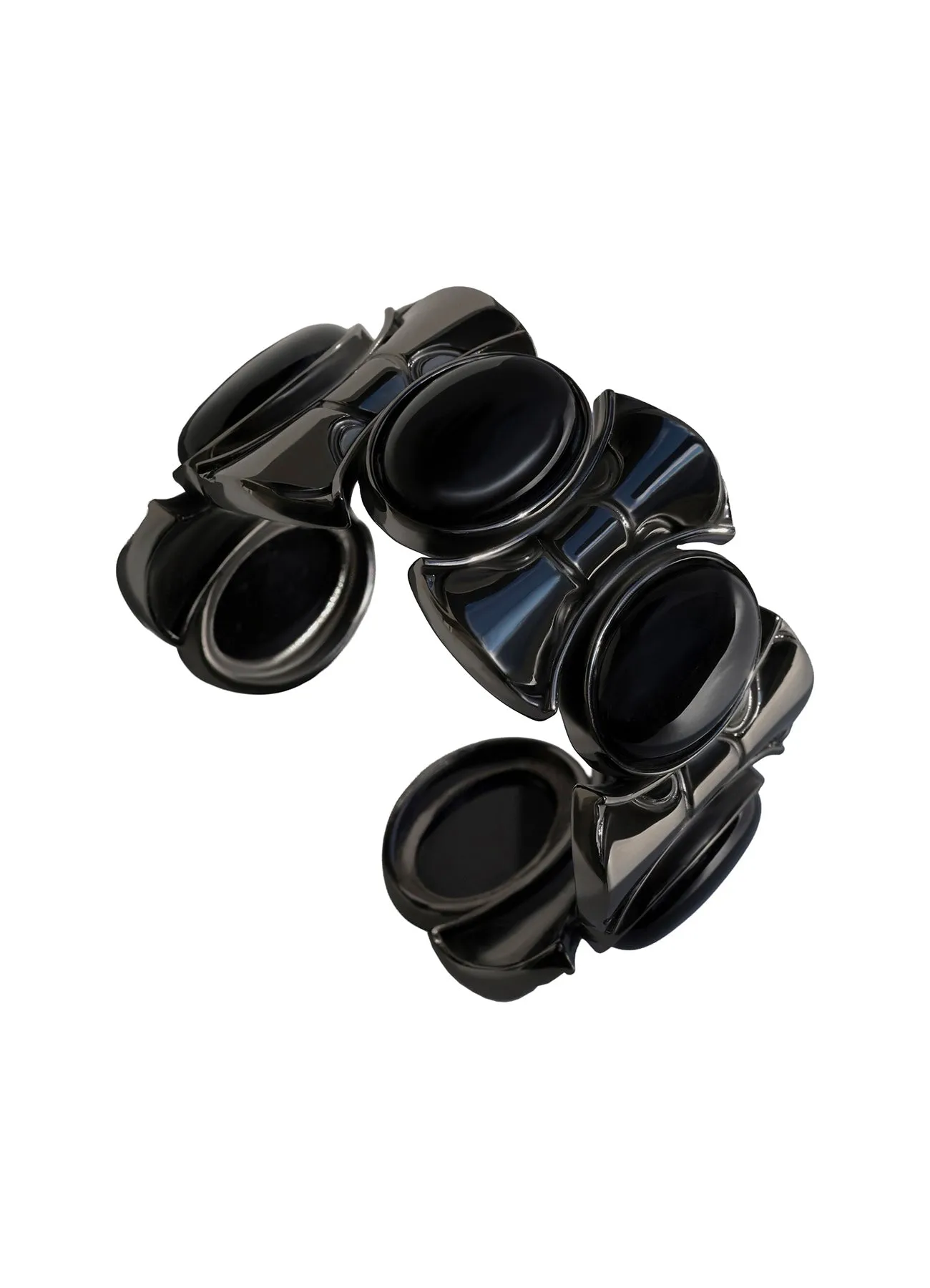 BRASS/ONYX/GM LEGACY BANGLE sold by Yohji Yamamoto product image thumbnail 2