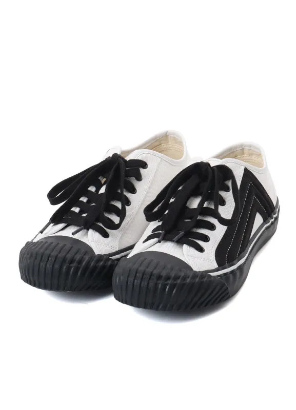 COTTON CANVAS LOW-TOP SNEAKERS -WHITE made by Yohji Yamamoto