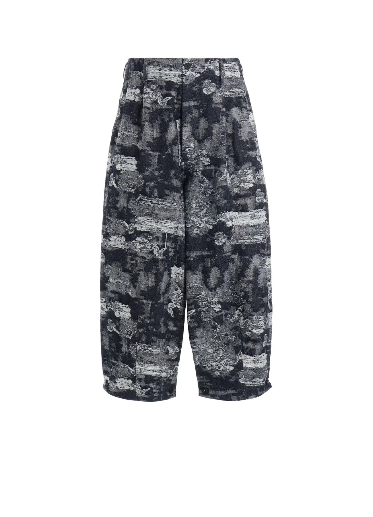 JACQUARD DENIM 2-TUCK PANTS sold by Yohji Yamamoto