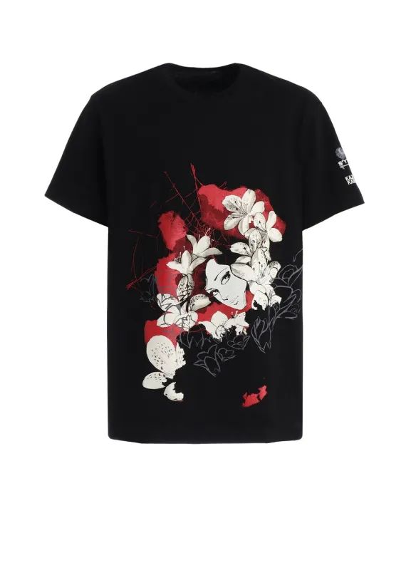 S'YTE X KAZUO KAMIMURA-SEISHUN YOKOCHO PRINT T-SHIRT sold by Yohji Yamamoto