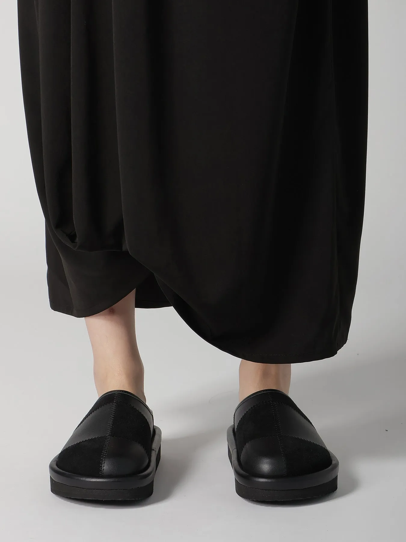 TA/PE SUPER VIYON TUSSER TUCK SKIRT sold by Yohji Yamamoto product image thumbnail 5