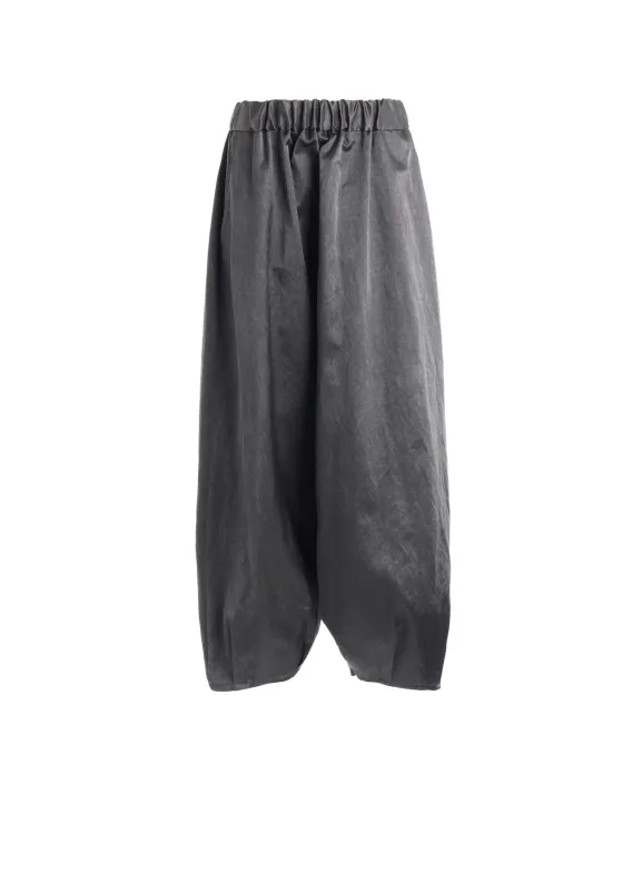 BLEACH SATIN BALLOON PANTS made by Yohji Yamamoto