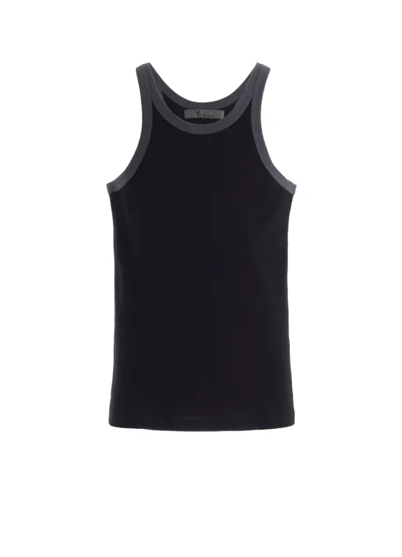 COLOR PANEL RIB TANK TOP made by Yohji Yamamoto
