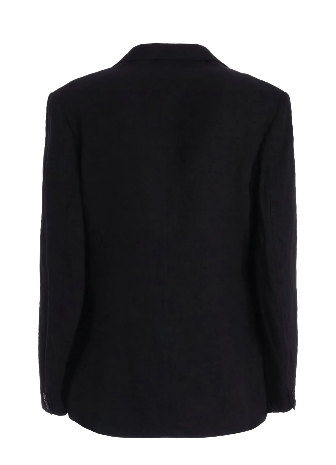 LINEN CHINO JACKET WITH LEFT-SIDE FLAP POCKET sold by Yohji Yamamoto product image thumbnail 5