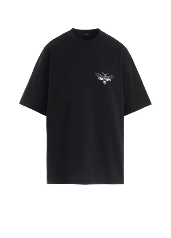 9.1OZ MOTH PRINT T made by Yohji Yamamoto