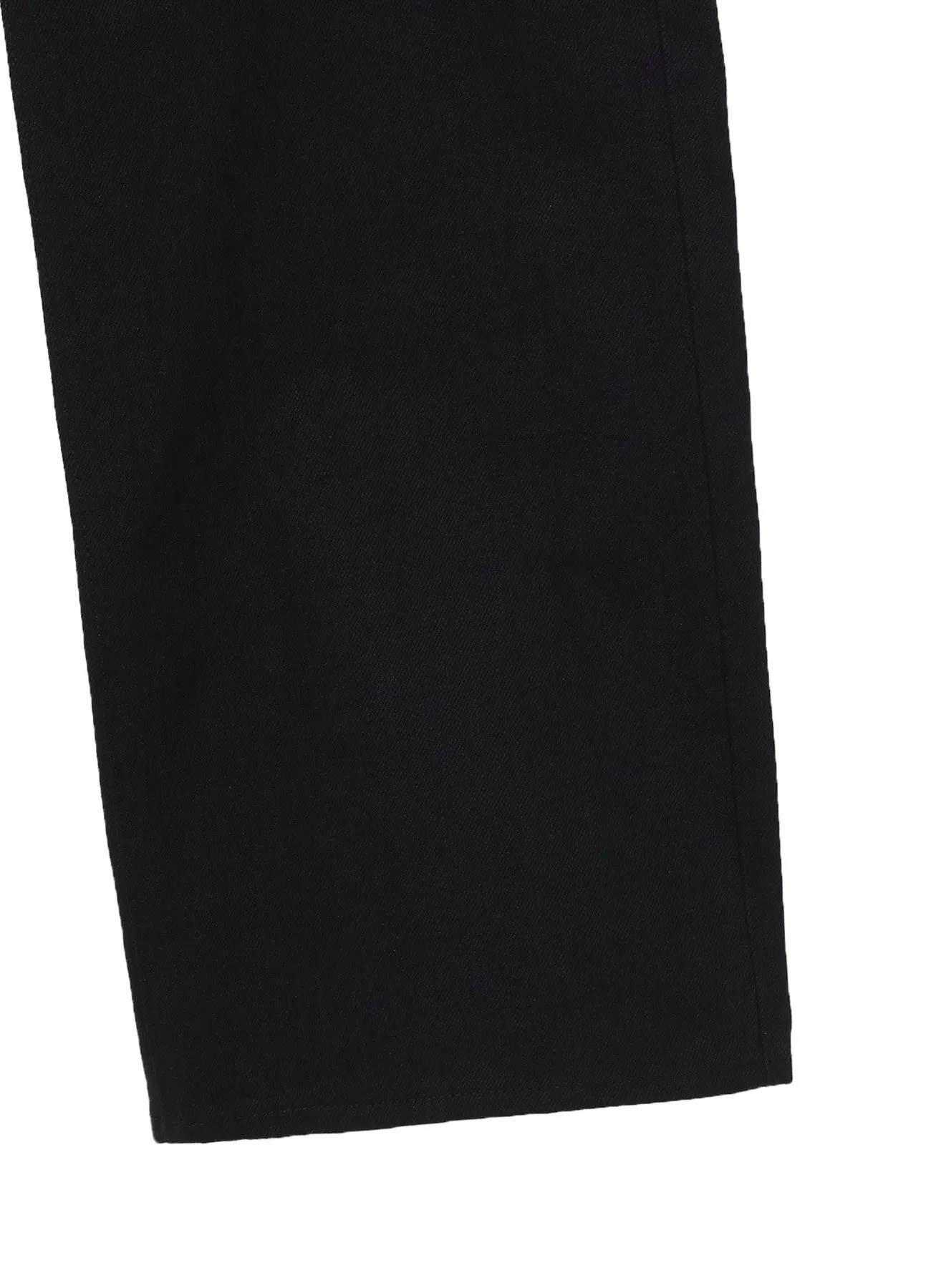 SELVEDGE DENIM 5 POCKETS PANTS BLACK sold by Yohji Yamamoto product image thumbnail 5