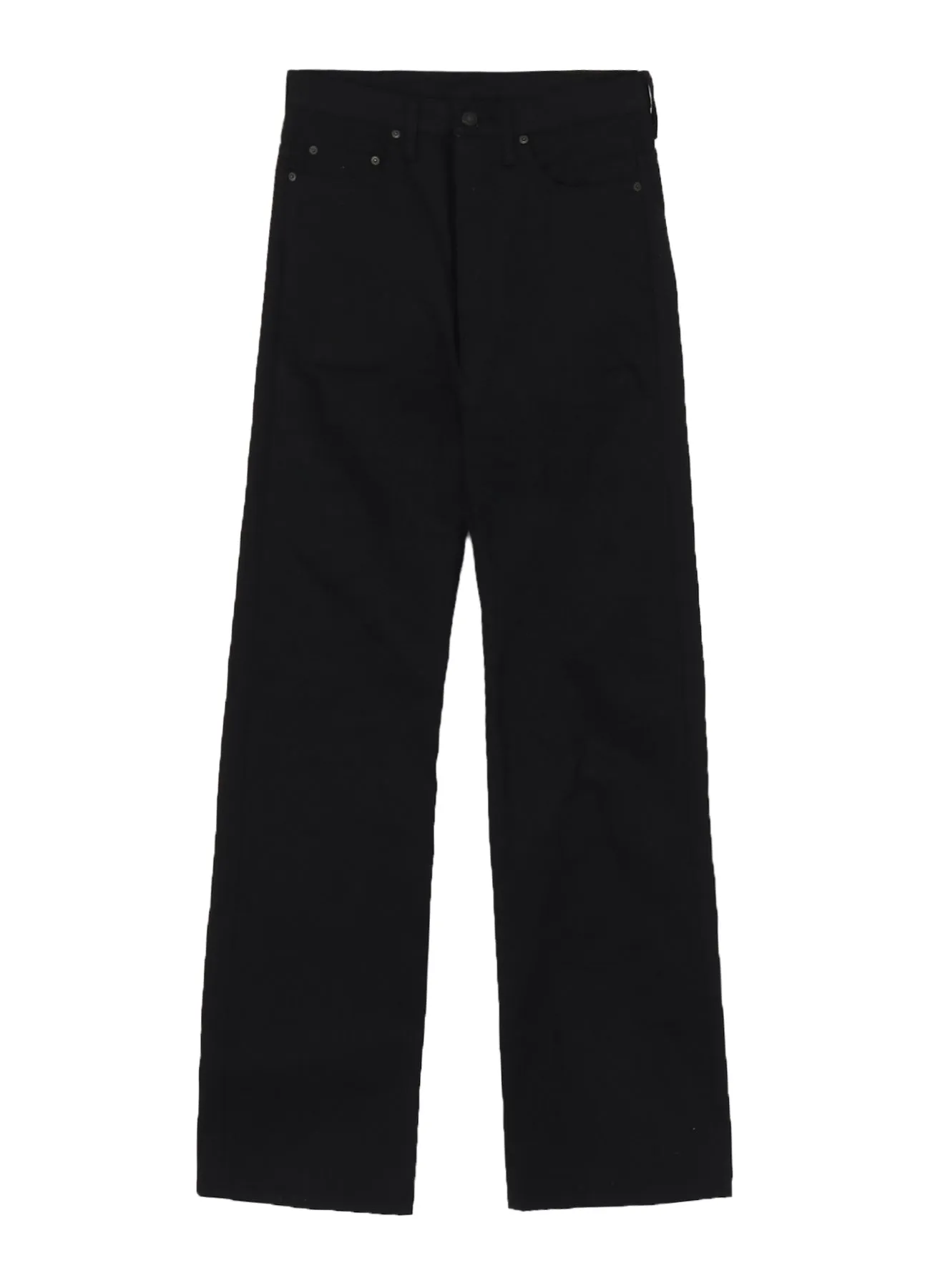 SELVEDGE DENIM 5 POCKETS PANTS BLACK sold by Yohji Yamamoto product image thumbnail 2
