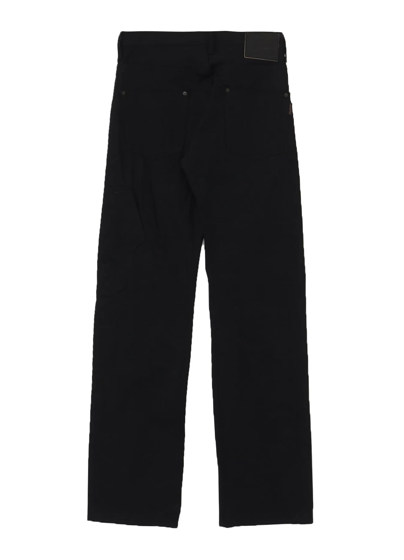 SELVEDGE DENIM SIDE POCKET PANTS BLACK sold by Yohji Yamamoto product image thumbnail 3