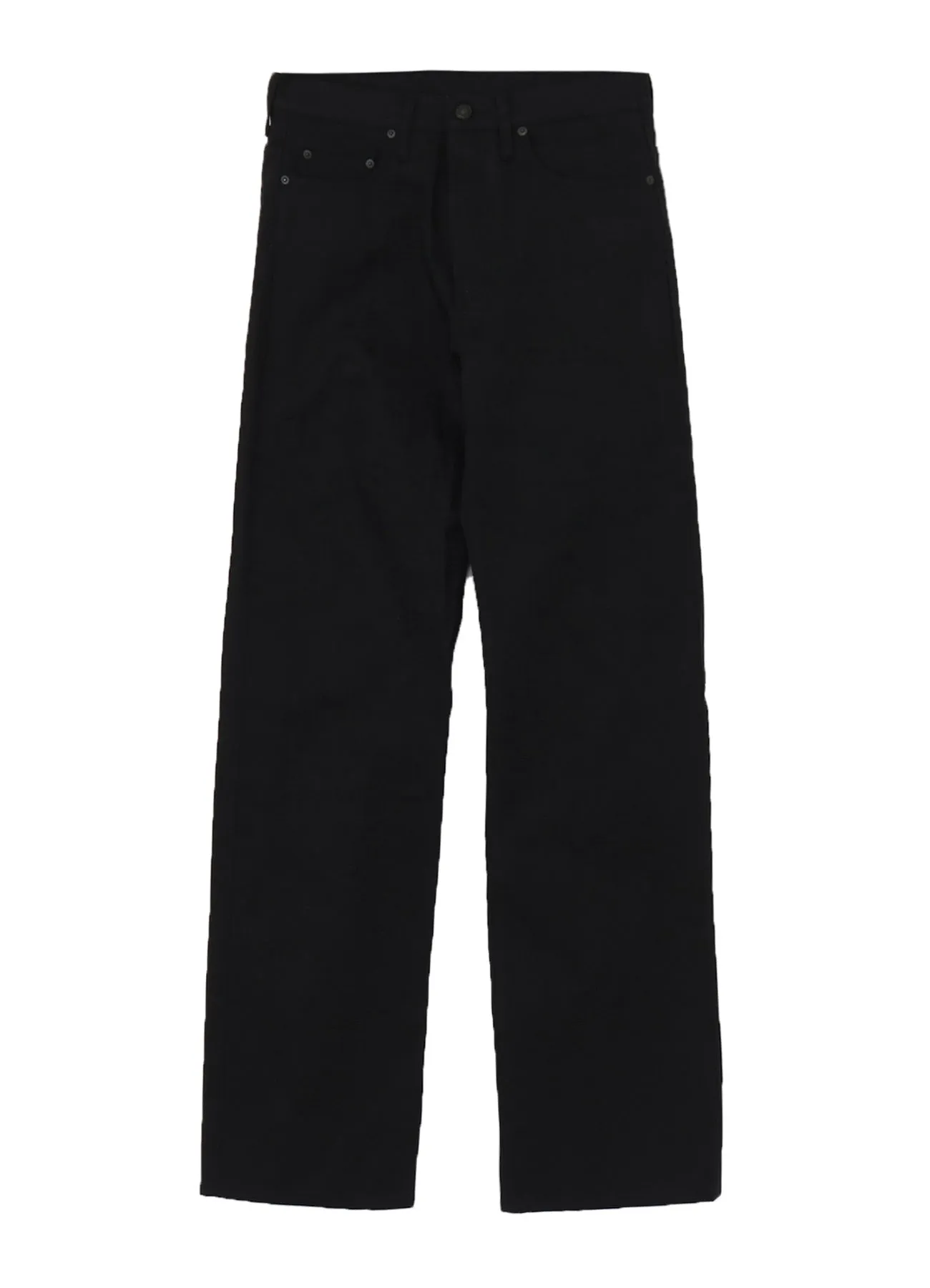 SELVEDGE DENIM SIDE POCKET PANTS BLACK sold by Yohji Yamamoto product image thumbnail 2