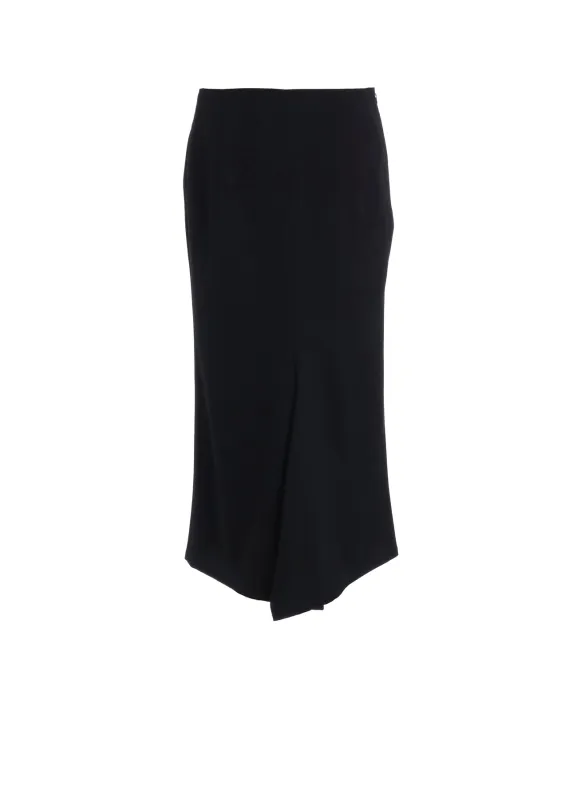 WOOL GABARDINE FLARED SKIRT made by Yohji Yamamoto