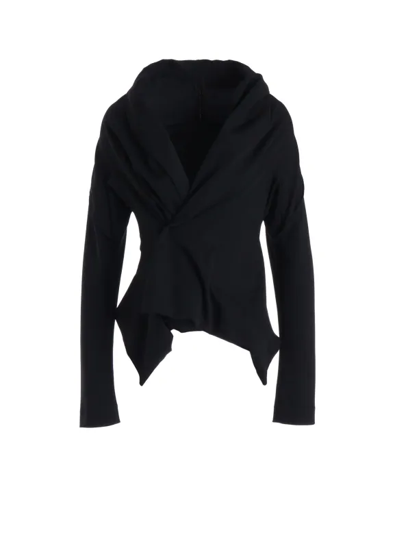 WOOL GABARDINE RAP JACKET made by Yohji Yamamoto