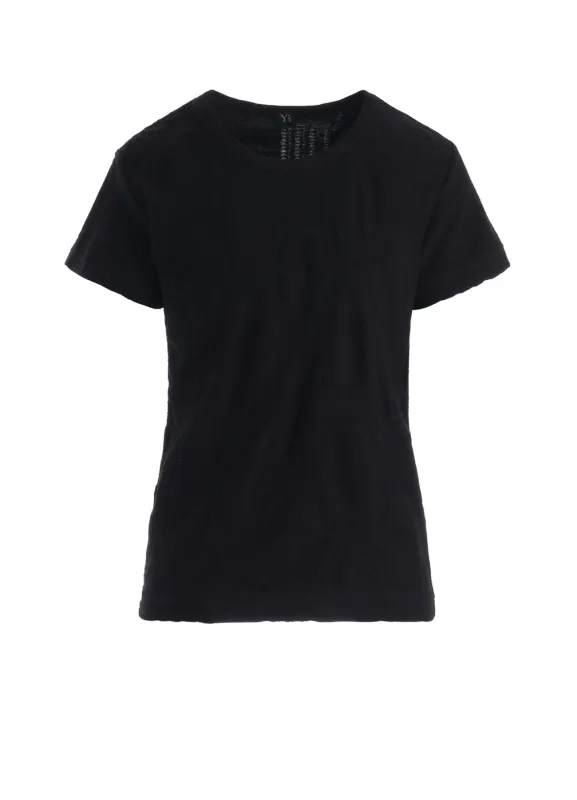 BLOCK TUCK JQ SHORT SLEEVE TEE made by Yohji Yamamoto